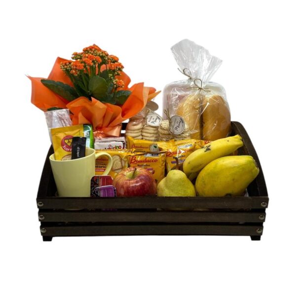 Cesta Amanhecer com Flores