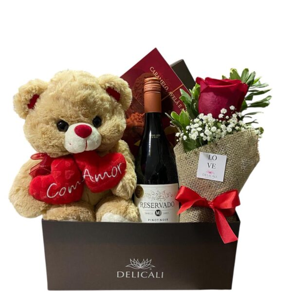 Cesta Dedicatória de Amor