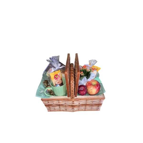 Cesta café mini pique nique mãe