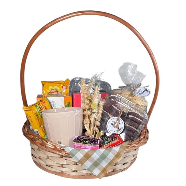 Cesta Chazinho Com Biscoitos